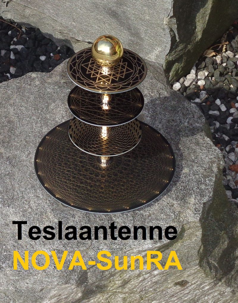 Tesla-Antenne-Nova-Sunra | Strahlenfrei Wohnen | EMF-Schutz 5G | Hausharmoniesierung | Frequenzgerät | Erdstrahlenschutz | Tesla-Antenne