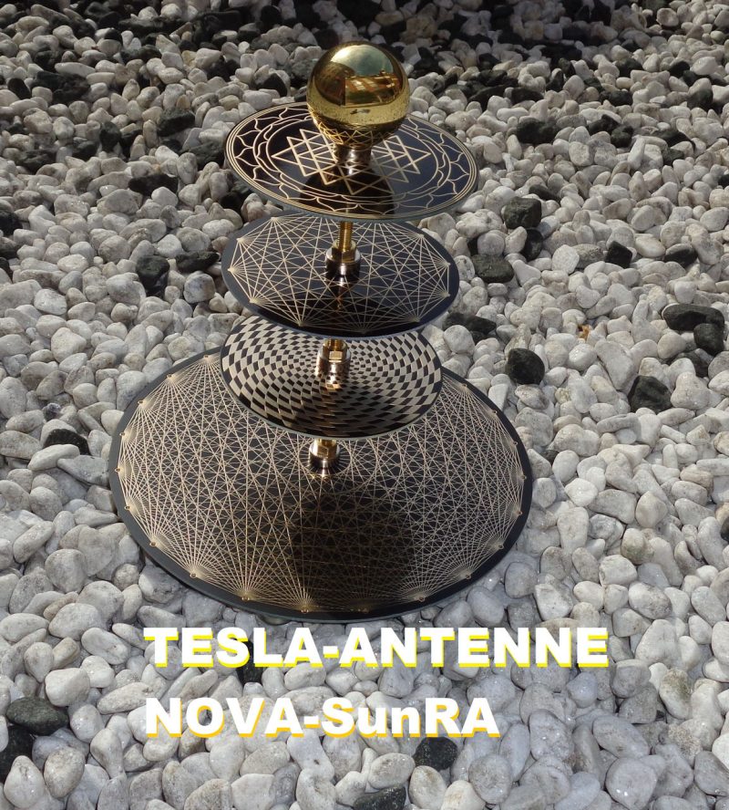 Tesla-Antenne-Nova-Sunra | Strahlenfrei Wohnen | EMF-Schutz 5G | Hausharmoniesierung | Frequenzgerät | Erdstrahlenschutz | Tesla-Antenne
