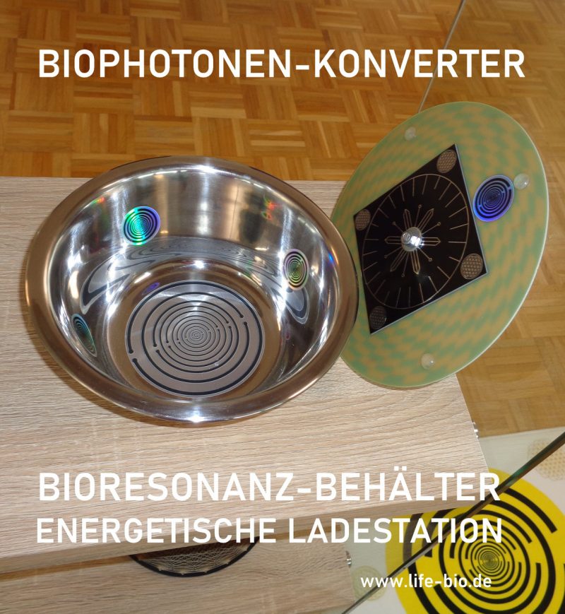 Biophotonen-Konverter | Bioresonanz | Lebensfeld-Konverter | Frequenzgerät | Hausharmonisierung
