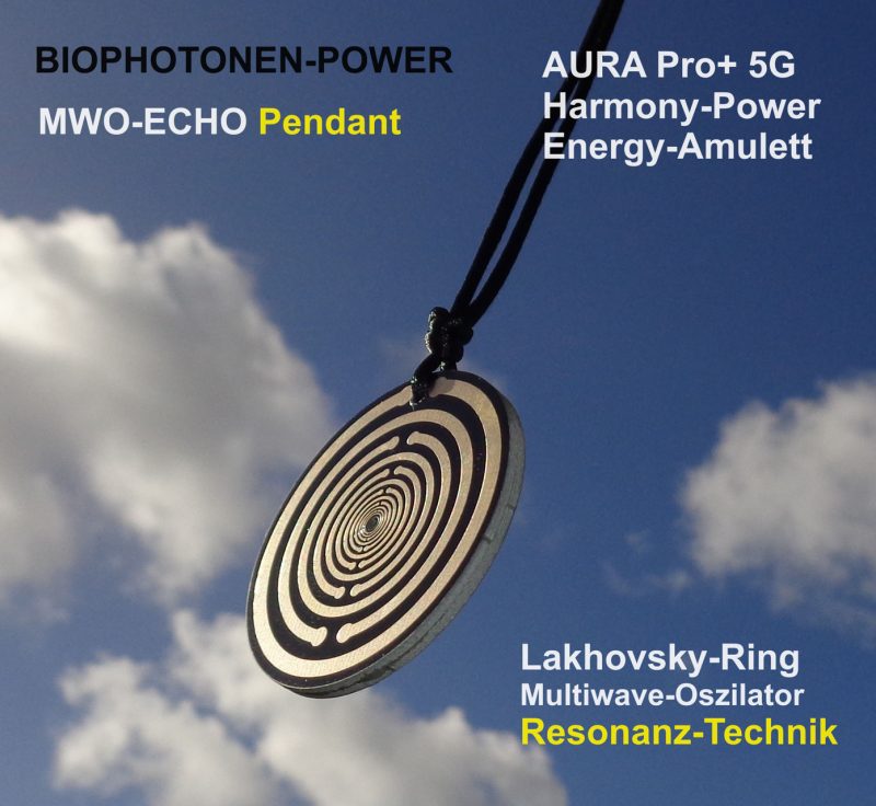 Nimbus RA Amulett | Energieanhänger | Aura-Schutz | Harmonisierung | Elektrosmog-Schutz