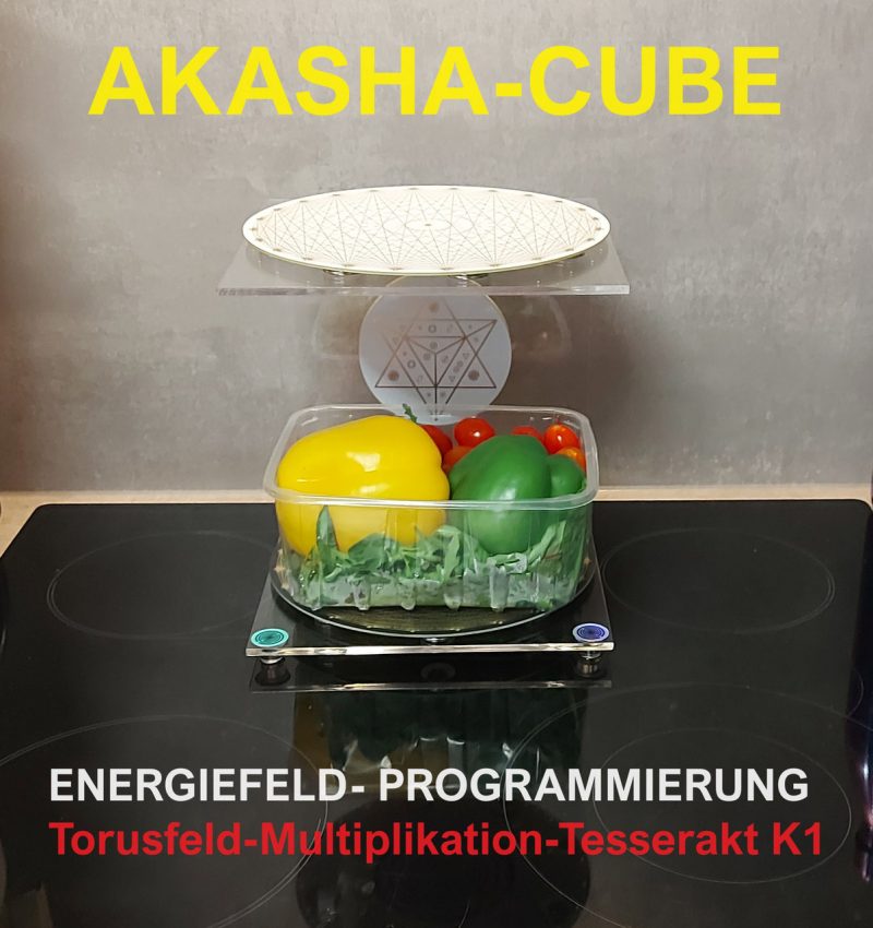 Akasha-Cube | Quantenfeld-Multiplikator | Energiefeld-Konverter | Quantenfeld-Ladestation für alle Gegenstände