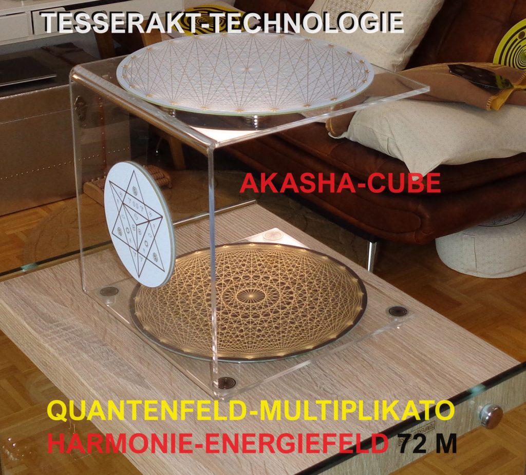 Akasha-Cube | Quantenfeld-Multiplikator | Energiefeld-Konverter | Quantenfeld-Ladestation für alle Gegenstände