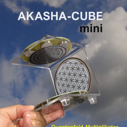Akasha-Cube mini | Quantenfeld-Multiplikator | Energiefeld-Konverter | Quantenfeld-Ladestation für alle Gegenstände