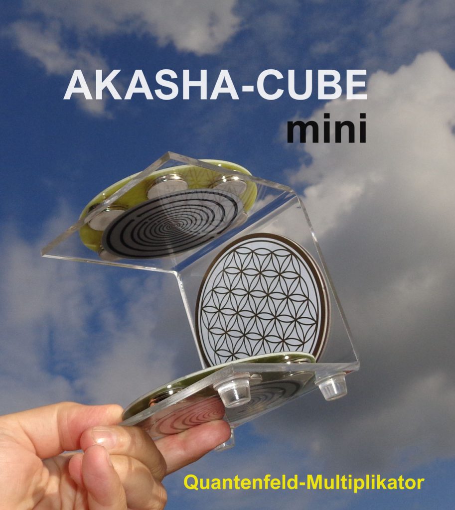 Akasha-Cube mini | Quantenfeld-Multiplikator | Energiefeld-Konverter | Quantenfeld-Ladestation für alle Gegenstände
