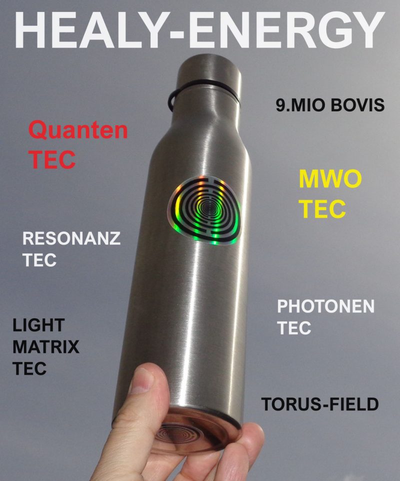 Quanten-Energie-Flasche | Bioresonanz | Hausharmonisierung | Biofeld-Konverter | Kuscheldecke
