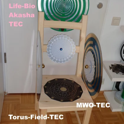 Quanten-Chair-Multiplikator Torus Generator Healy Energiefeld Konverter Raumharmonie EMF 5G Schutz Photonenfeld +Astral-Inter-Stellar Field