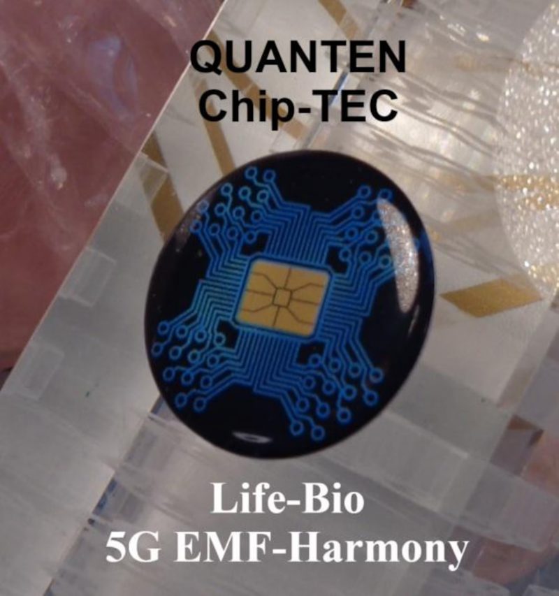 EMF Handy-Chip Aura-Harmonie | mit Hologramm-Lichtresonanz-Programmierung | Elektrosmog-Schutz | 5G Strahlenschutz | Harmonisierung | Handy-EMF-5G-Chips