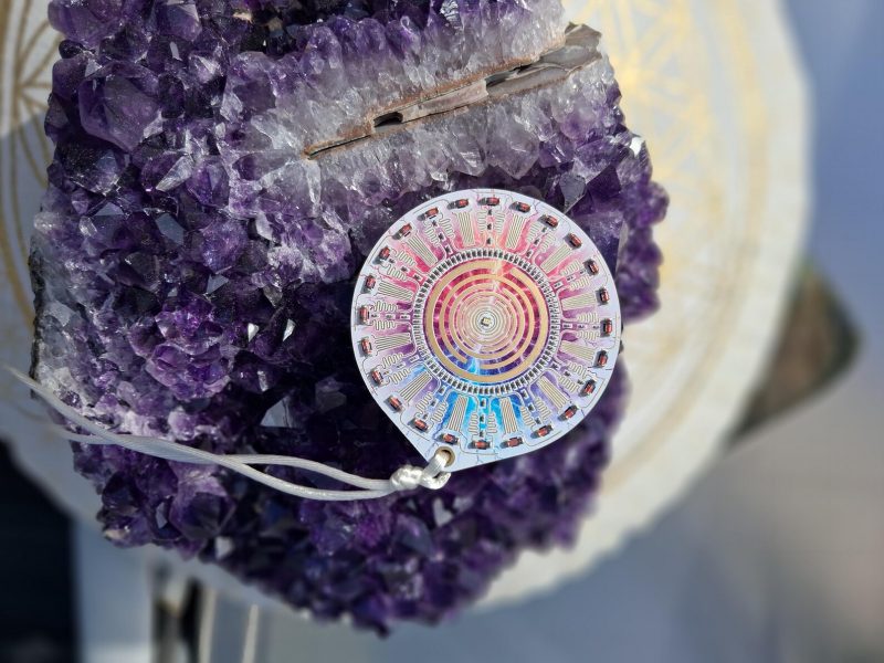Quantenfeld-Amulett Akasha-Energy Pendant (1) | Energieanhänger | Aura-Schutz | Harmonisierung | Elektrosmog-Schutz